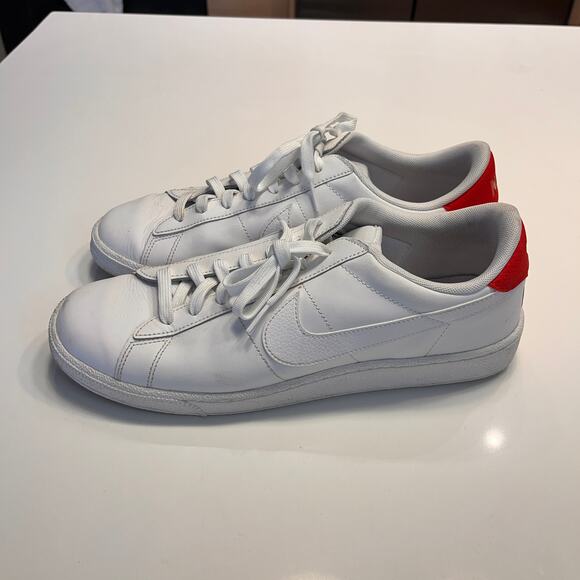 Nike Tennis Classic CS 'White University Red' Shoes Size 10.5 - Picture 3 of 11